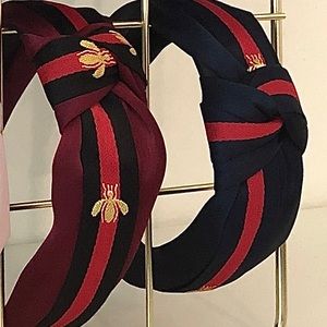 2Stripe Knotted Headband Gucci vibes 🐝